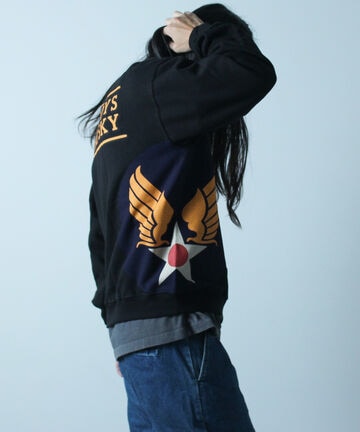 クラシック クルースウェット COW / L/S CLASSIC CREW SWEAT COW