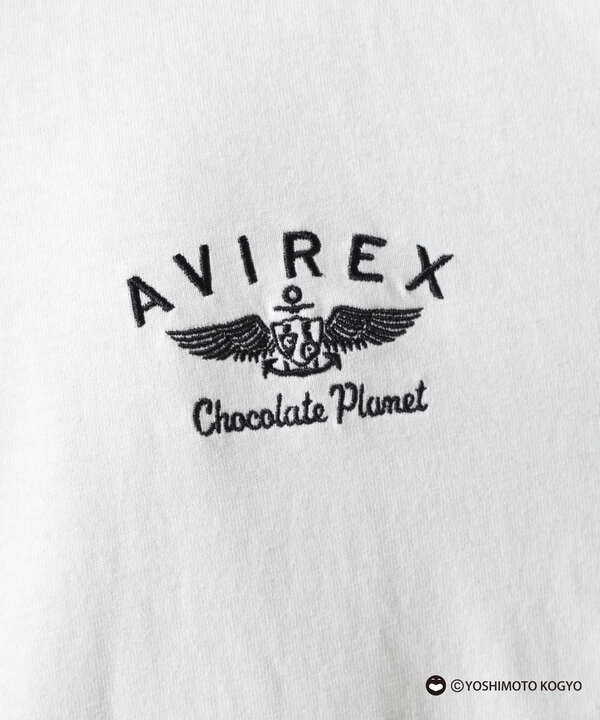 《CHOCOLATE PLANET × AVIREX》SPECIAL LONG SLEEVE T-SHIRT / チョコレートプラネット