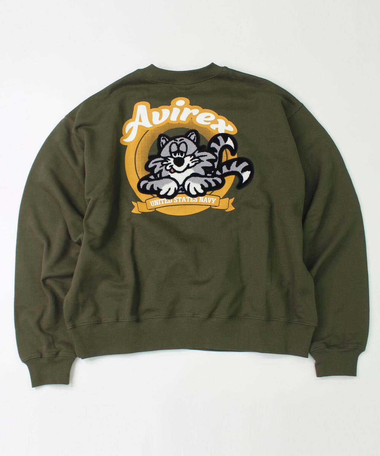 【WEB&DEPOT限定】SAGARA PATCHED CREW SWEAT/ サガラ パッチド