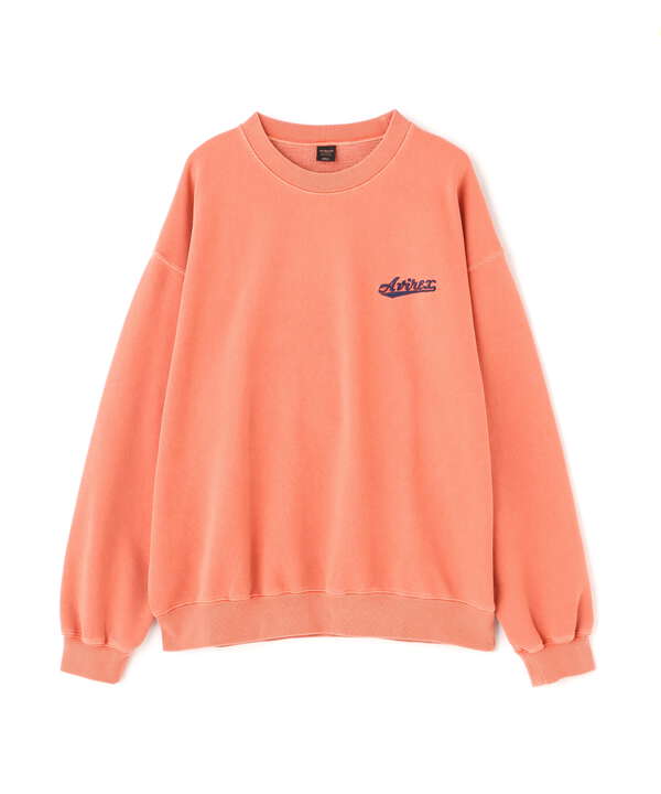 WEB&DEPOT限定》PIGMENT DYED CREW NECK SWEAT / ピグメント ダイ