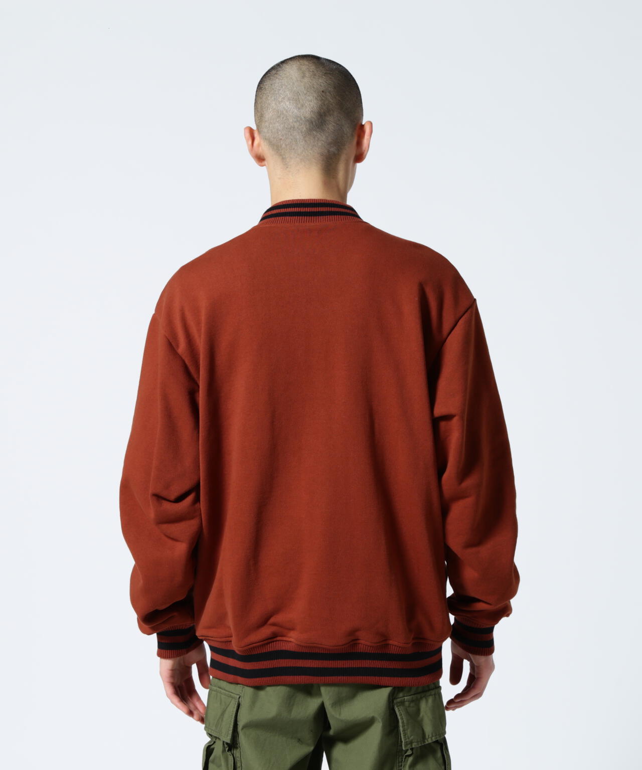 WEB&DEPOT限定】SWEAT STUDIUM JACKET BLANCBODY/スウェット