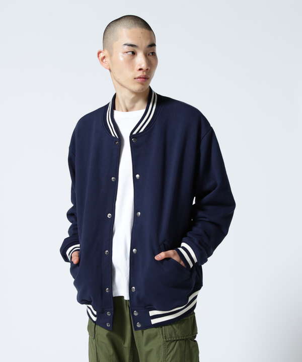 WEB&DEPOT限定】SWEAT STUDIUM JACKET BLANCBODY/スウェット