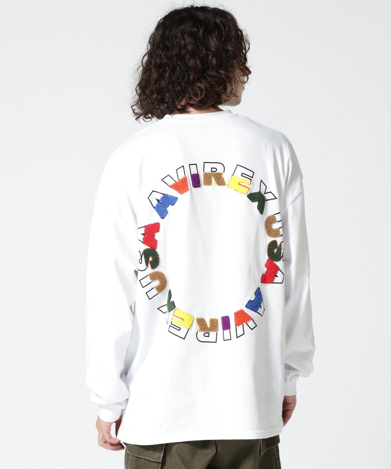 《直営店限定》サークル ロゴ 2 長袖Tシャツ/ CIRCLE LOGO 2 LONG SLEEVE T-SHIRT