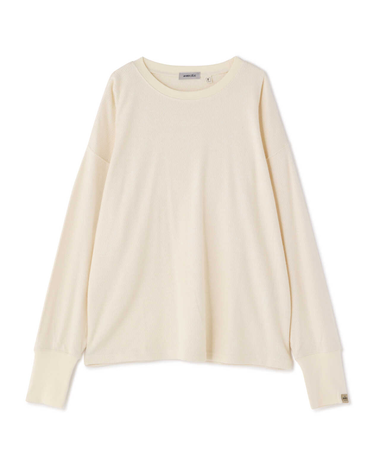 L/S HONEY COMBI PRINT PULLOVER/ ハニカムコンビプリントプルオーバー