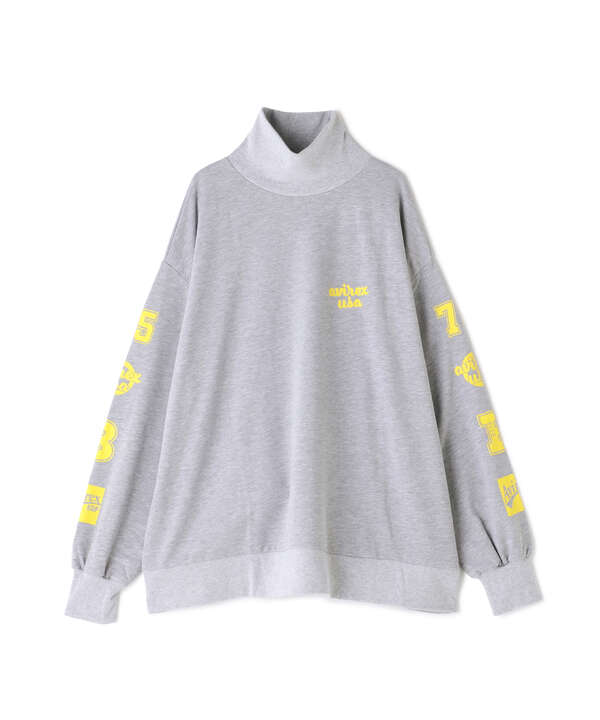 ≪WEB&DEPOT限定≫SWEAT SLEEVE PRINT PULLOVER/ スウェットスリーブプリントプルオーバー