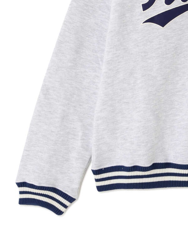 《KIDS》BASEBALL CREW NECK SWEAT/ベースボール ラインリブ クルーネック スウェット