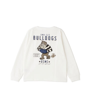 《KIDS》ブルドッグ Tシャツ/BULLDOGS L/S T-SHIRT