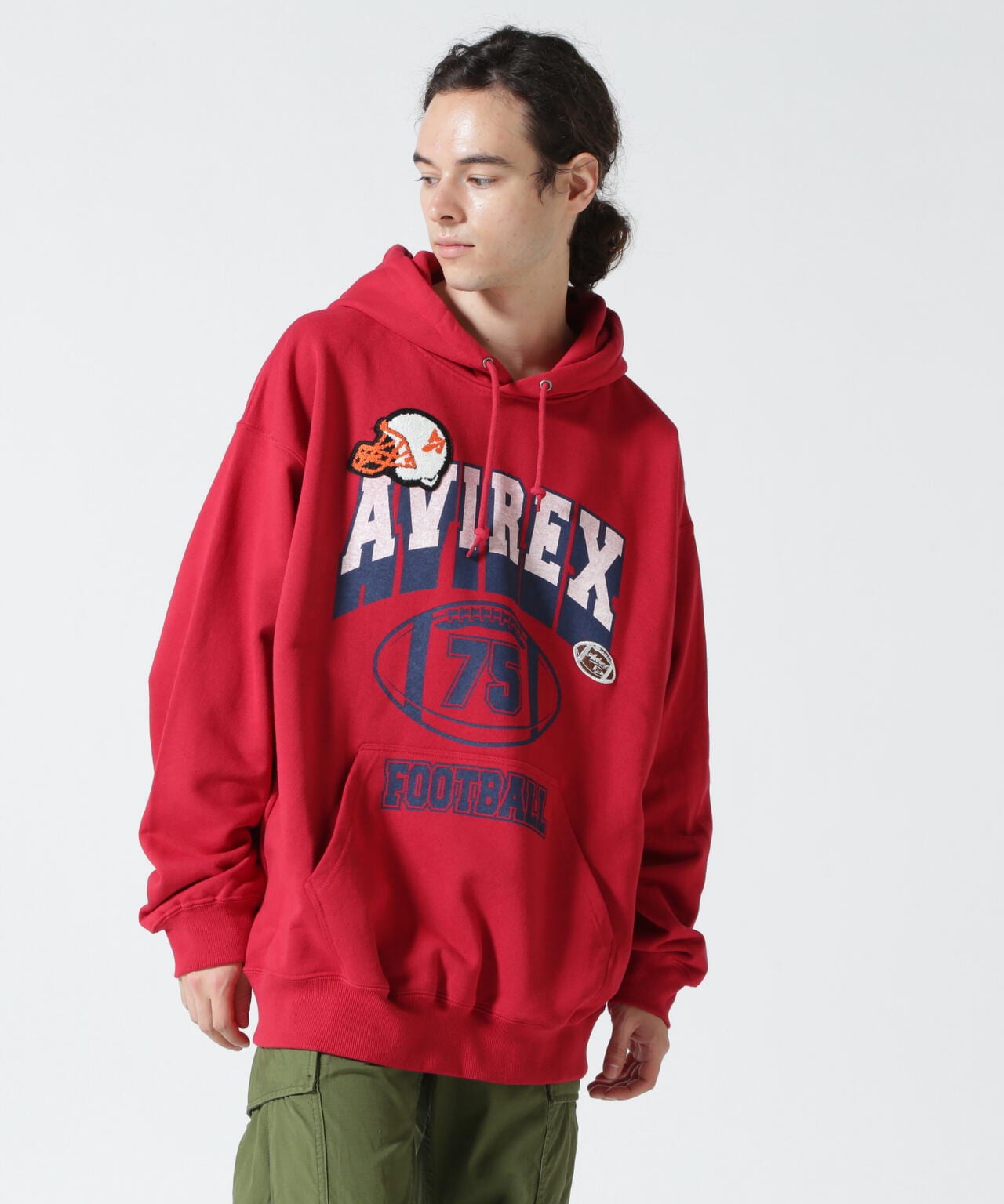 WEB&DEPOT限定》FOOTBALL LOGO PARKA / フットボール ロゴ | AVIREX