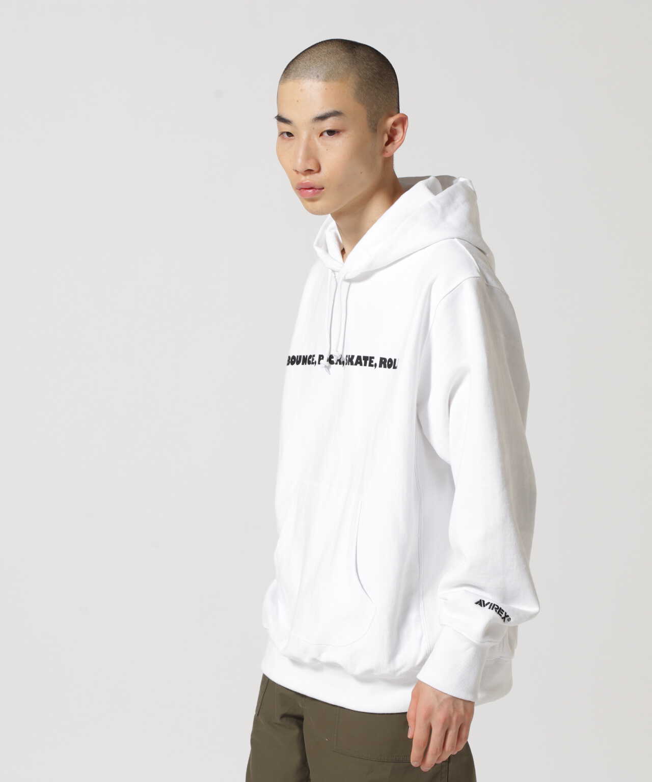 AVIREX RECOGNIZE Brunswick Records / SWEAT PULL OVER PARKA