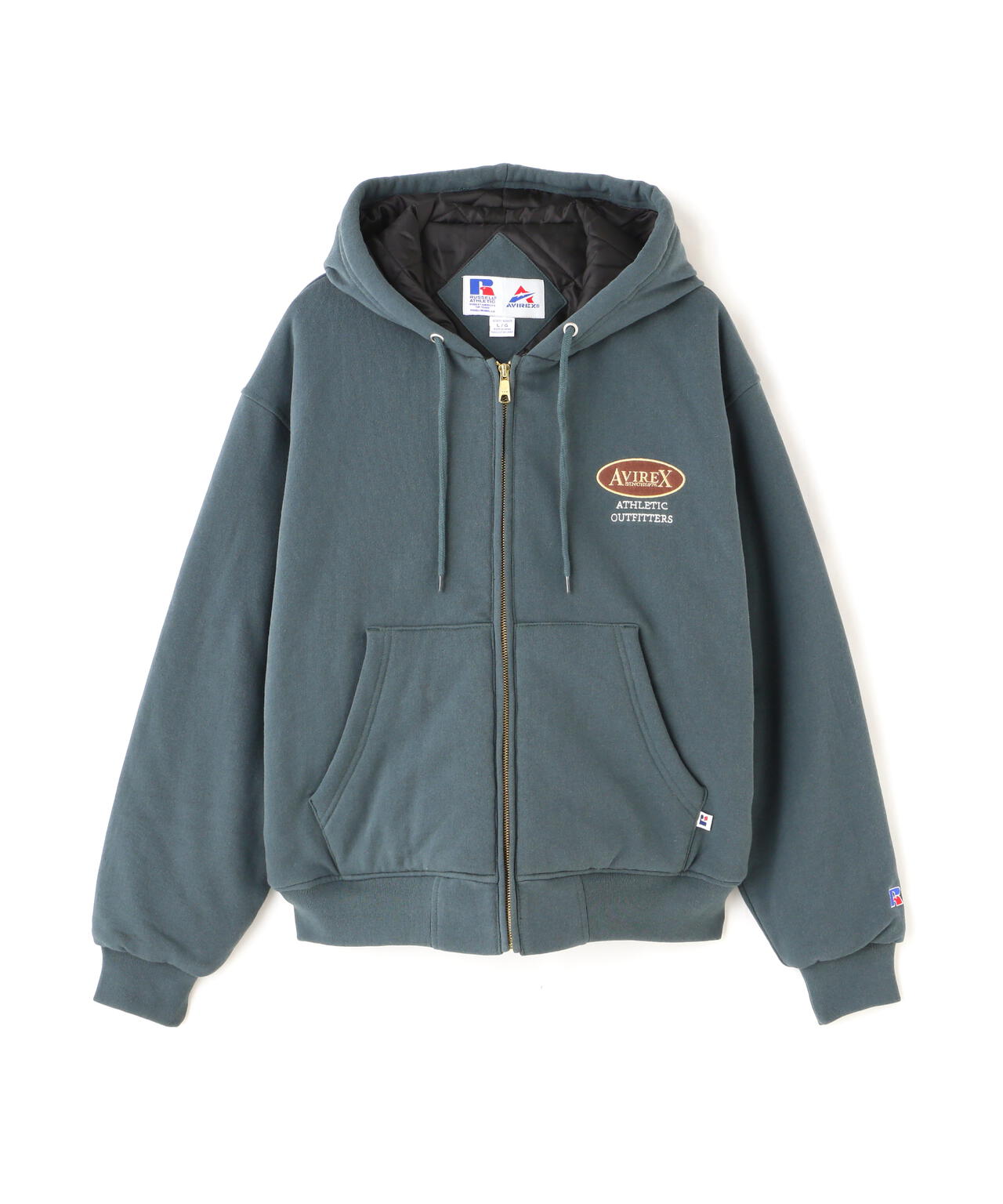 90s USA製 College House half zip Parker