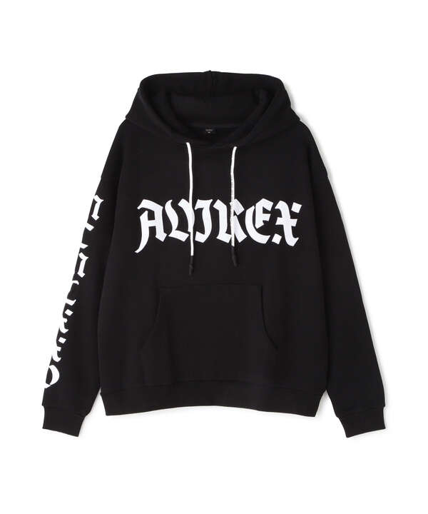 《直営店限定》FELT PATCH HOODIE / フェルトパッチ フーディー / AVIREX / アヴィレックス