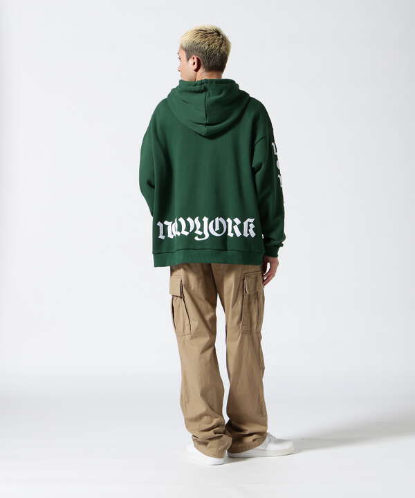 《直営店限定》FELT PATCH HOODIE / フェルトパッチ フーディー / AVIREX / アヴィレックス