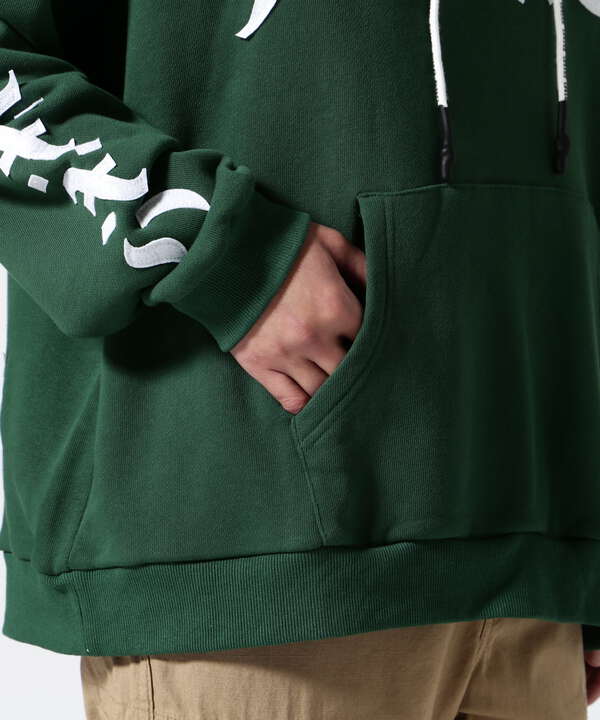 《直営店限定》FELT PATCH HOODIE / フェルトパッチ フーディー / AVIREX / アヴィレックス