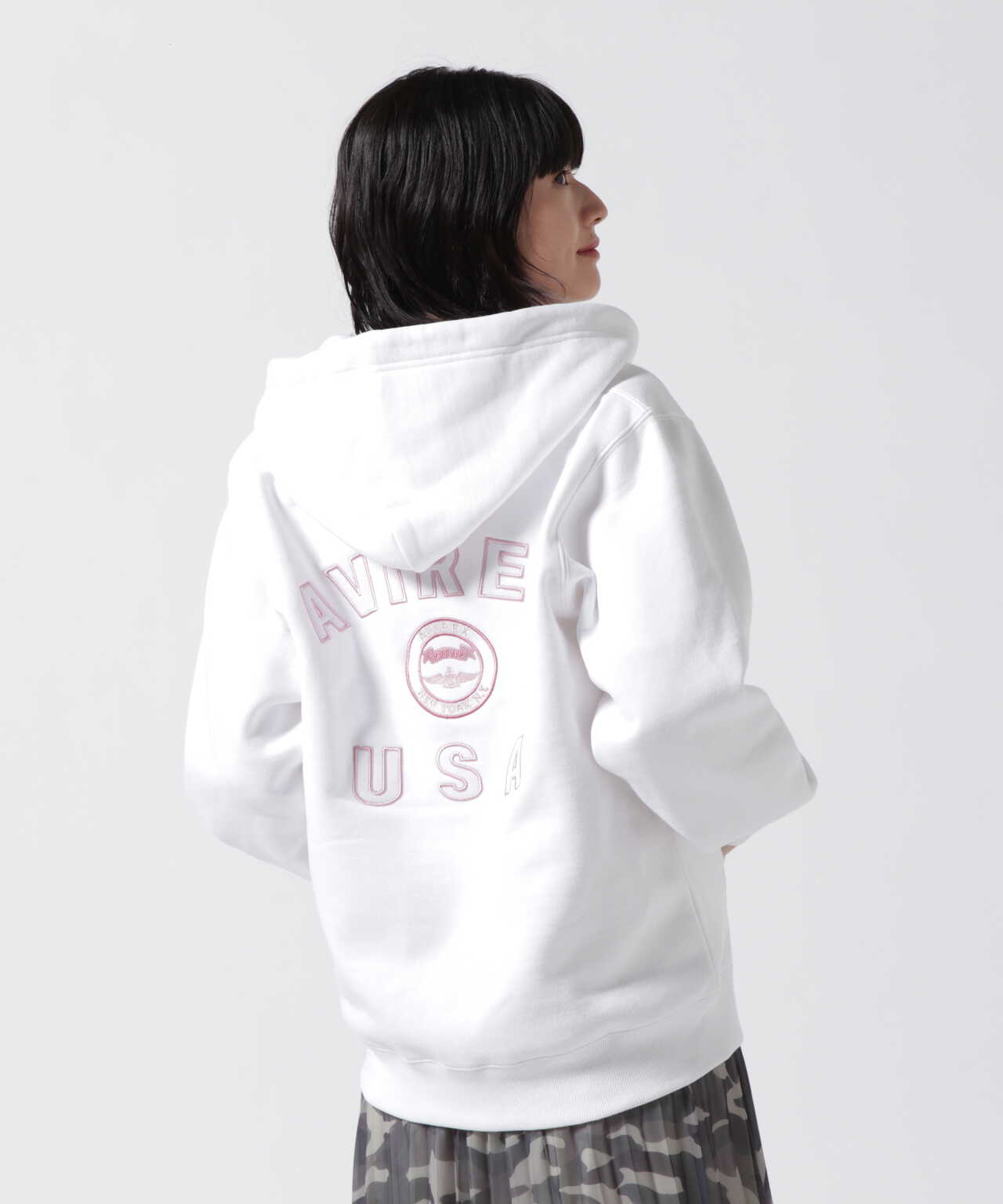 VARSITY LOGO SWEAT PARKA/ バーシティロゴスウェットパーカー 