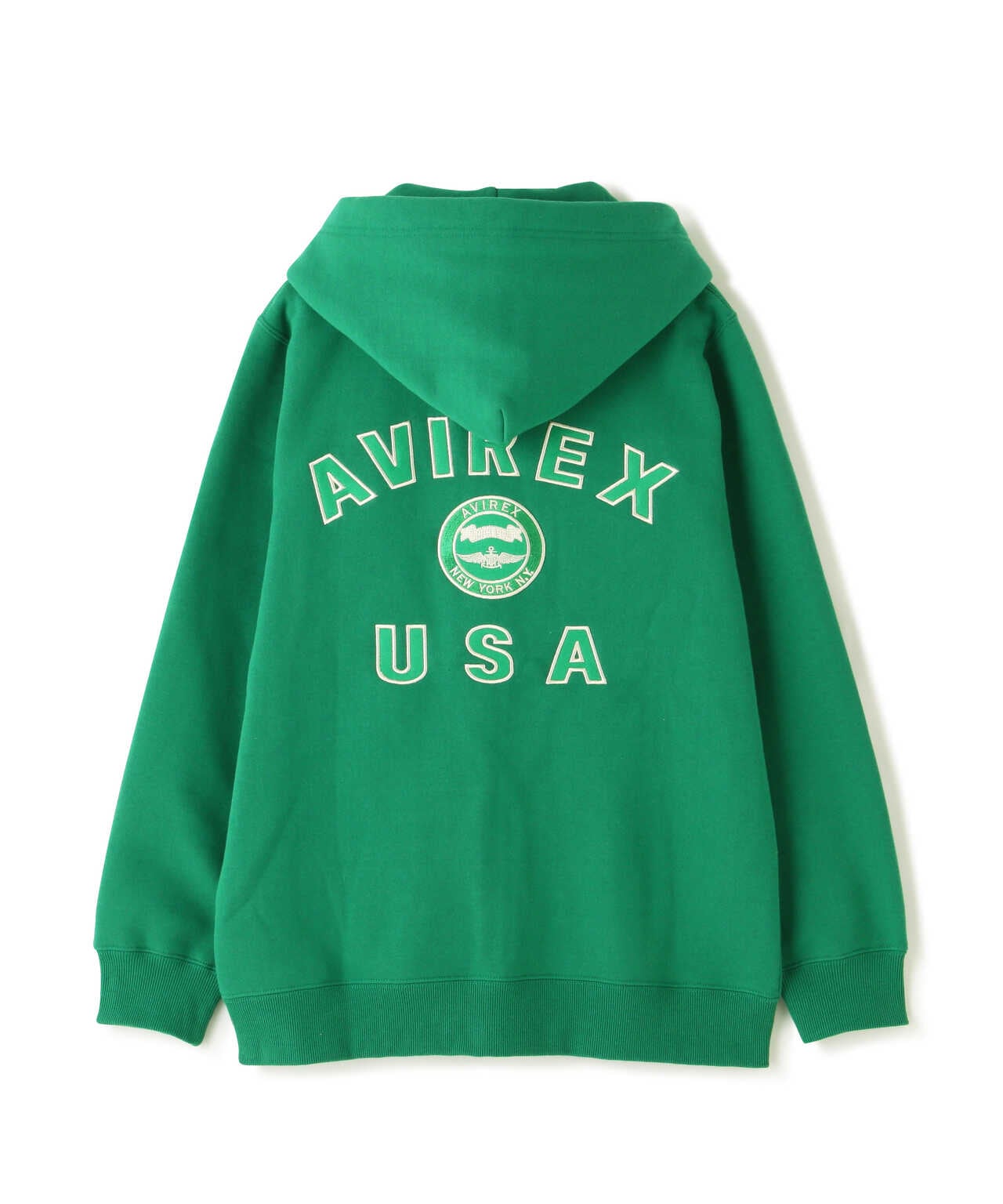 VARSITY LOGO SWEAT PARKA/ バーシティロゴスウェットパーカー