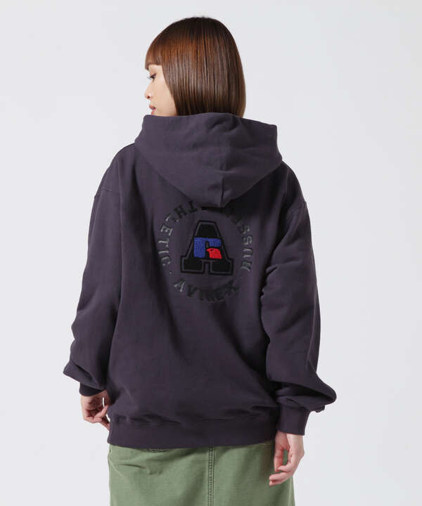 ≪RUSSELL ATHLETIC × AVIREX≫Women's PULL-OVER PARKA/ ウィメンズ プルオーバーパーカー