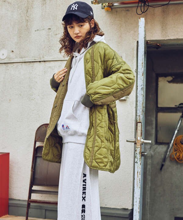 ≪RUSSELL ATHLETIC × AVIREX≫Women's PULL-OVER PARKA/ ウィメンズ プルオーバーパーカー