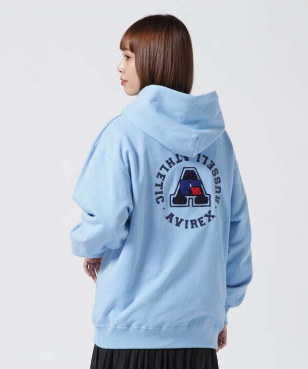 ≪RUSSELL ATHLETIC × AVIREX≫Women's PULL-OVER PARKA/ ウィメンズ プルオーバーパーカー