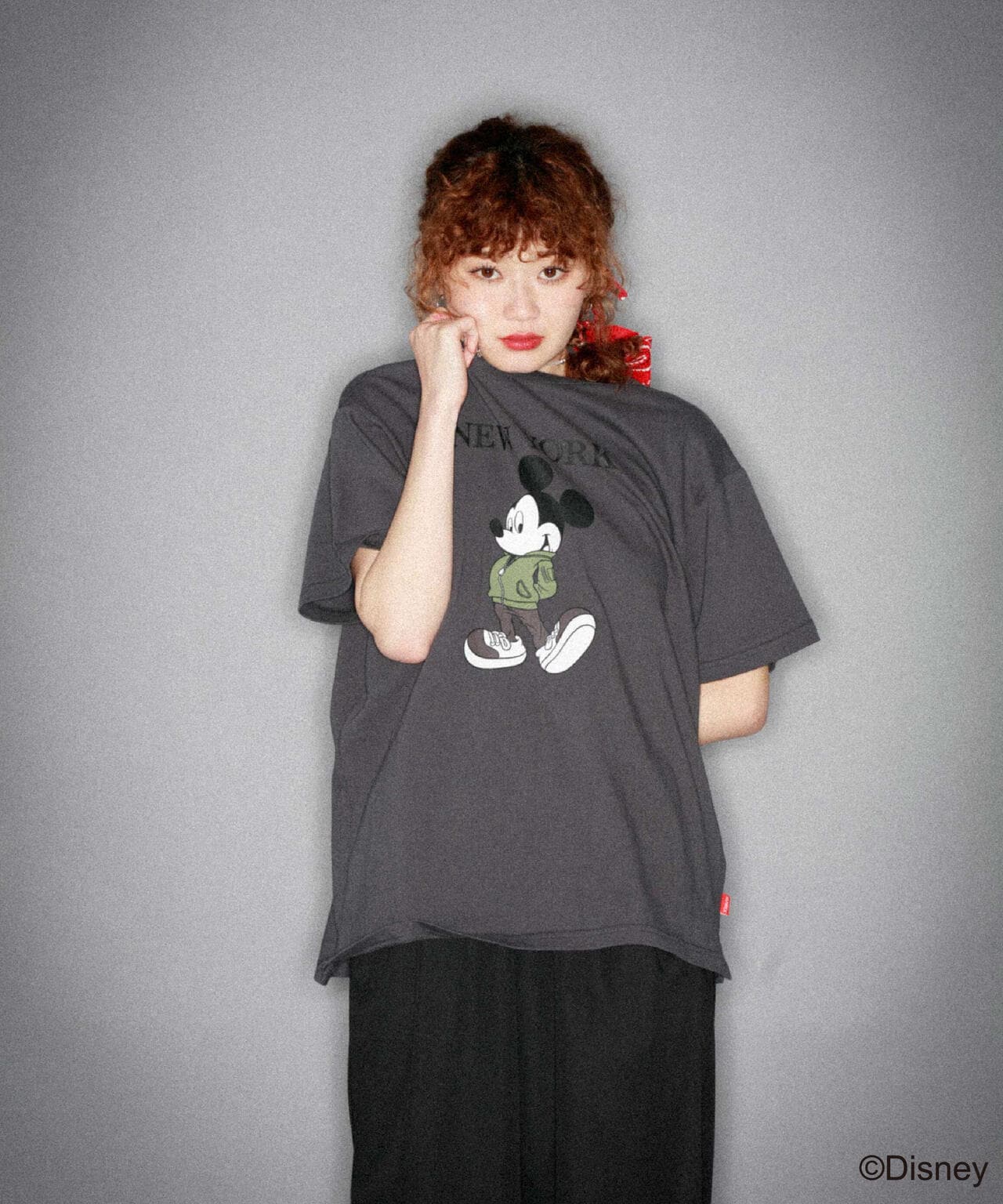 AVIREX/MICKEY MOUSE NEWYORK T-SHIRT/ アヴィレックス/ミッキーマウス ニューヨークティーシャツ