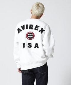 VARSITY LOGO CREW NECK SWEAT / バーシティ ロゴ クルーネック