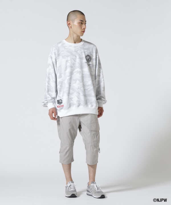 《新日本プロレス × AVIREX》SPECIAL CREW NECK SWEAT / スペシャル クルーネック スウェット