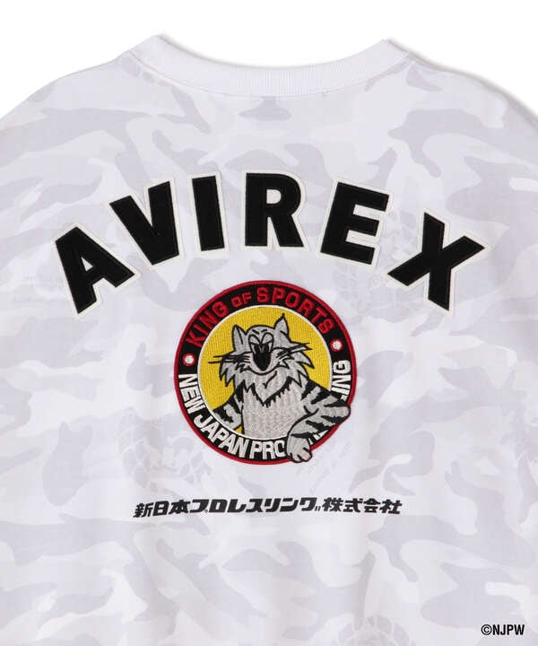 新日本プロレス × AVIREX》SPECIAL CREW NECK SWEAT / スペシャル