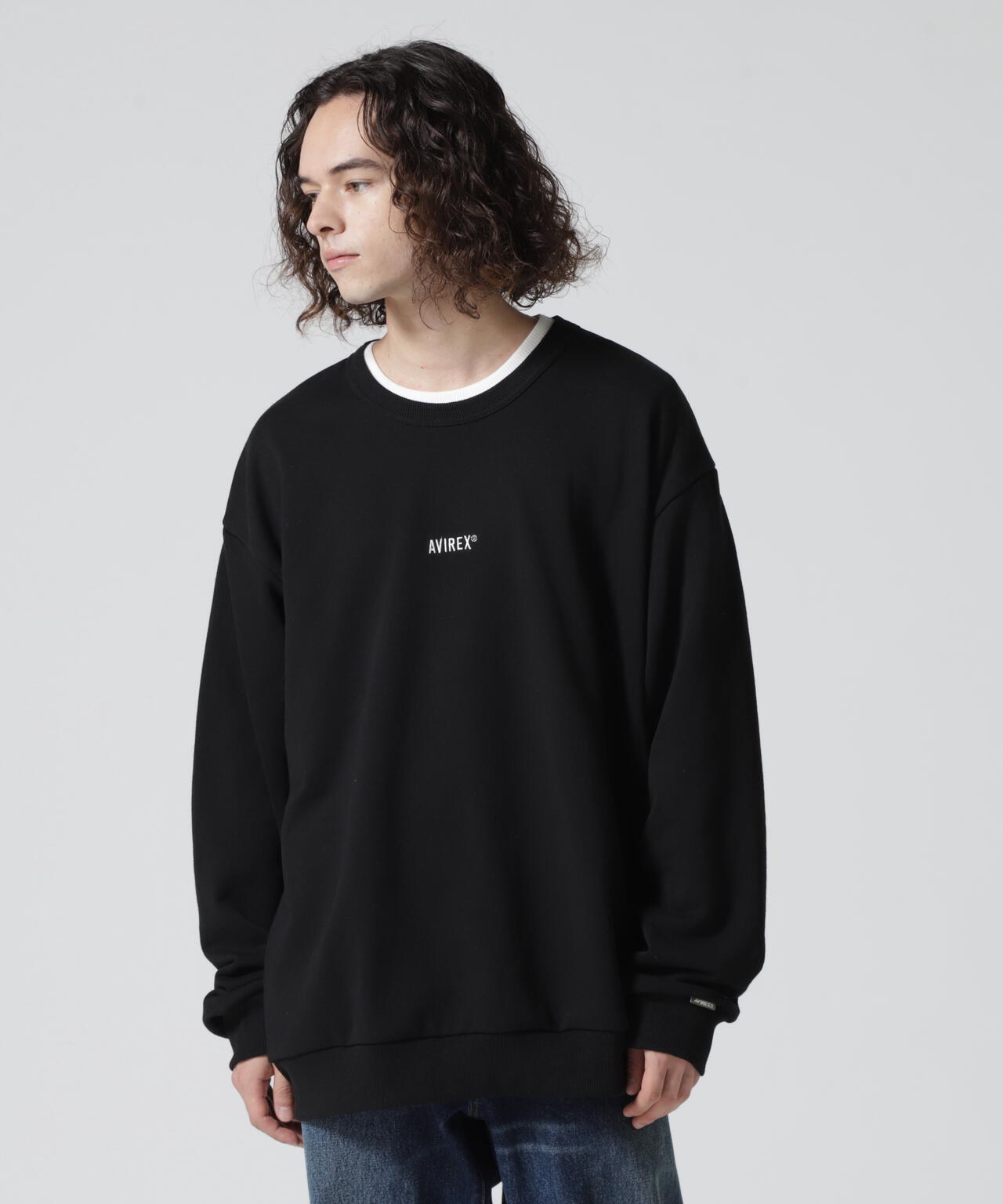 H.A.クルーネック スウェット/H.A. CREW SWEAT SHIRT | AVIREX 