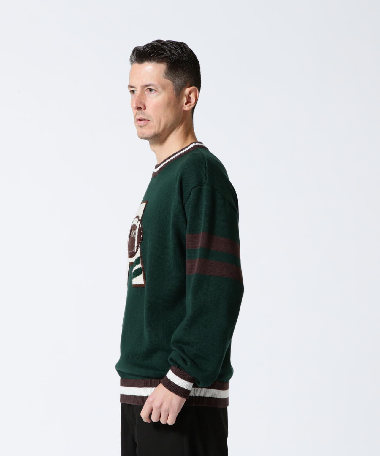 WEB&DEPOT限定》COLLEGE LINE KNIT / カレッジ ライン ニット | AVIREX