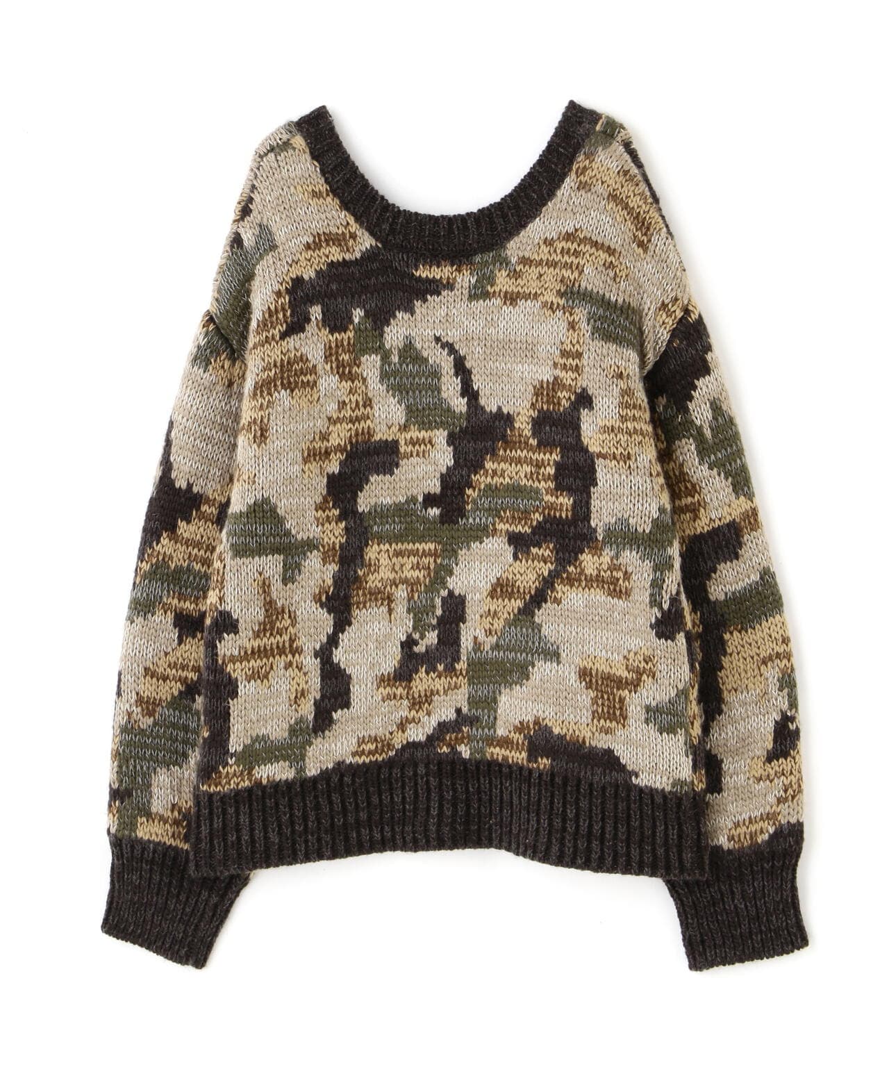 2WAY PATTERN KNIT TOPS/ 2ウェイ パターンニットトップス/ カーディガン