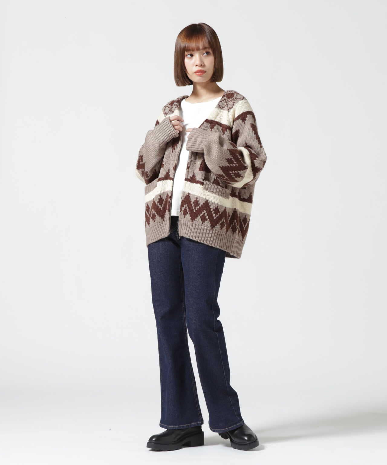 ≪WEB&DEPOT限定≫COWCHAN KNIT CARDIGAN/ カウチンニット | AVIREX