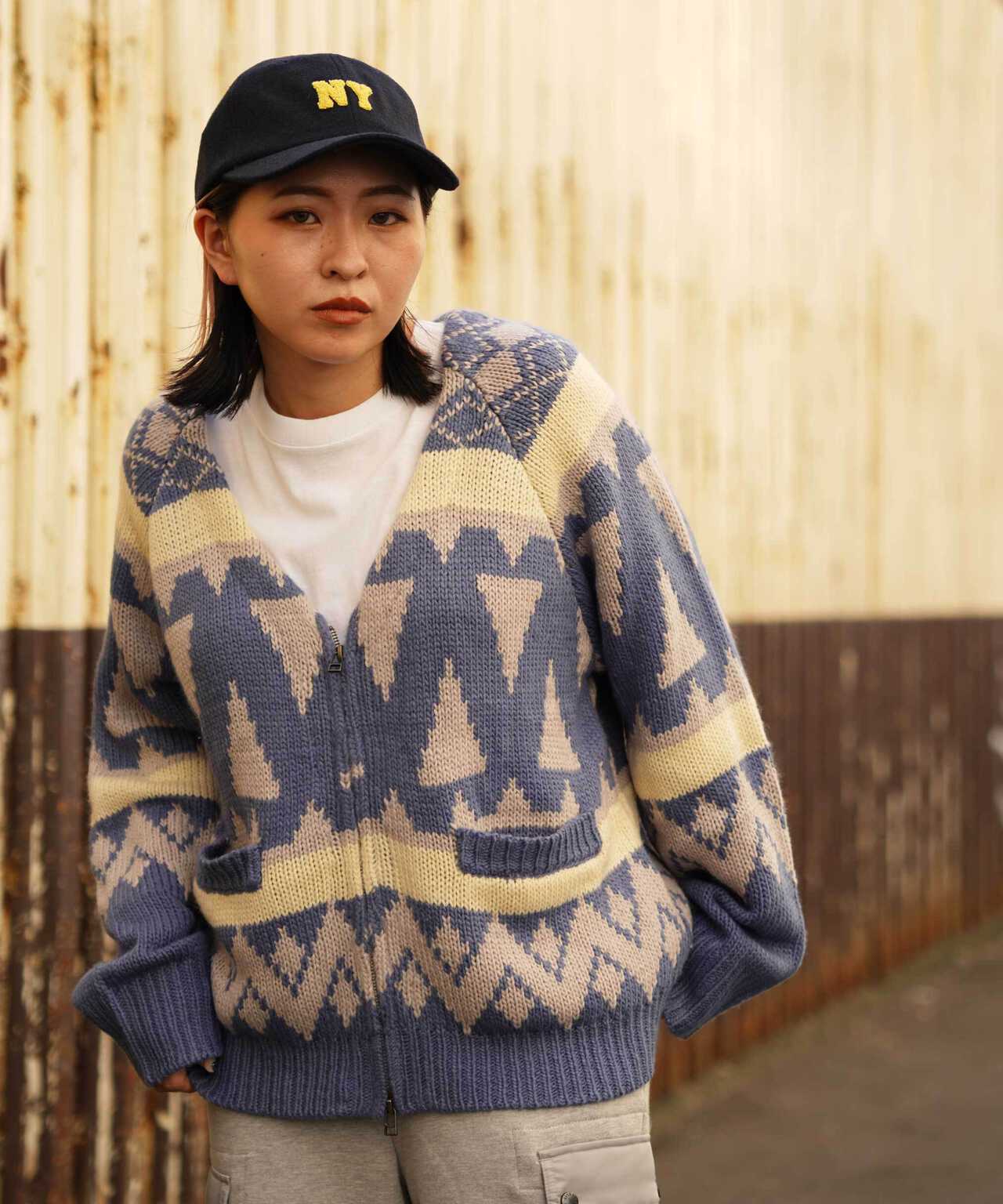 ≪WEB&DEPOT限定≫COWCHAN KNIT CARDIGAN/ カウチンニット