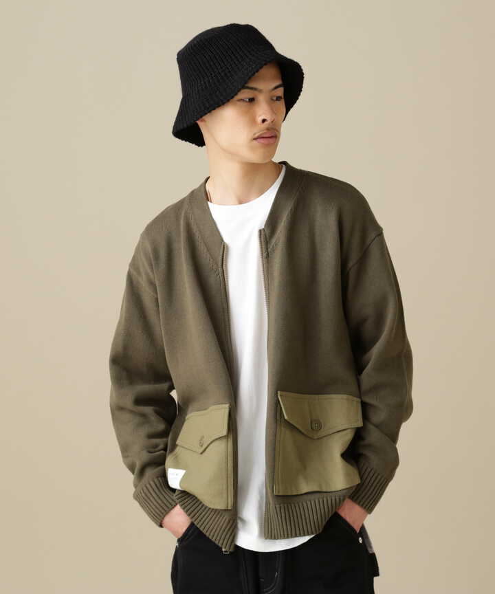 《WEB&DEPOT限定》COTTON COMMAND CARDIGAN / コットン