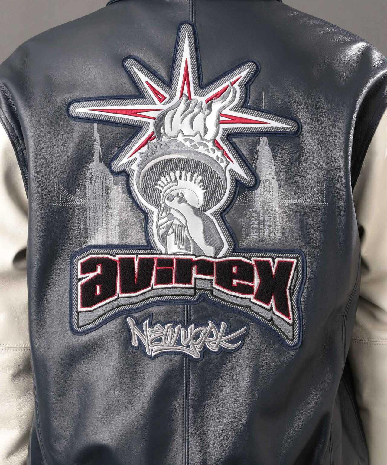 《REBUILD COLLECTION》バーシティー ジャケット ニューヨーク / VARSITY JACKET NEW YORK