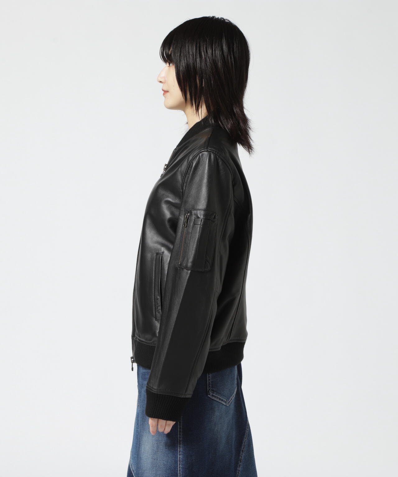 LEATHER MA-1/ レザーMA-1 | AVIREX ( アヴィレックス ) | US ONLINE