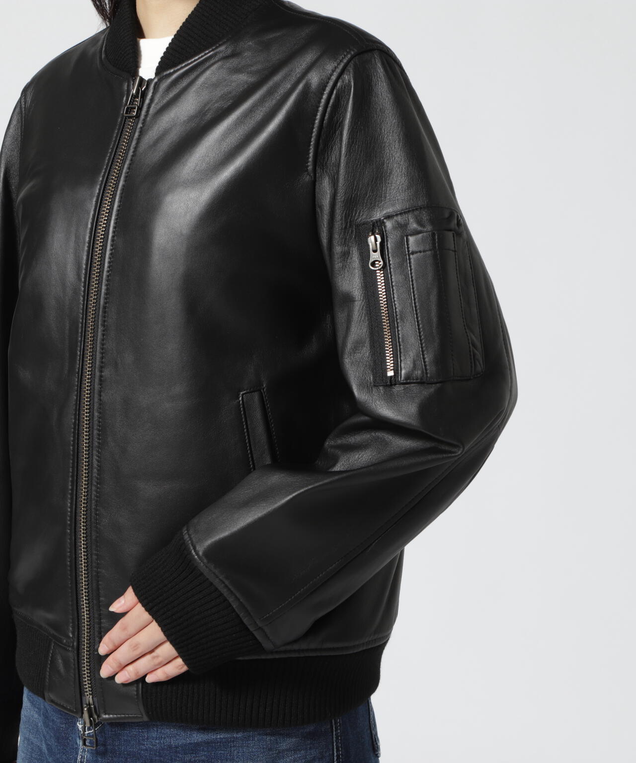 LEATHER MA-1/ レザーMA-1 | AVIREX ( アヴィレックス ) | US ONLINE