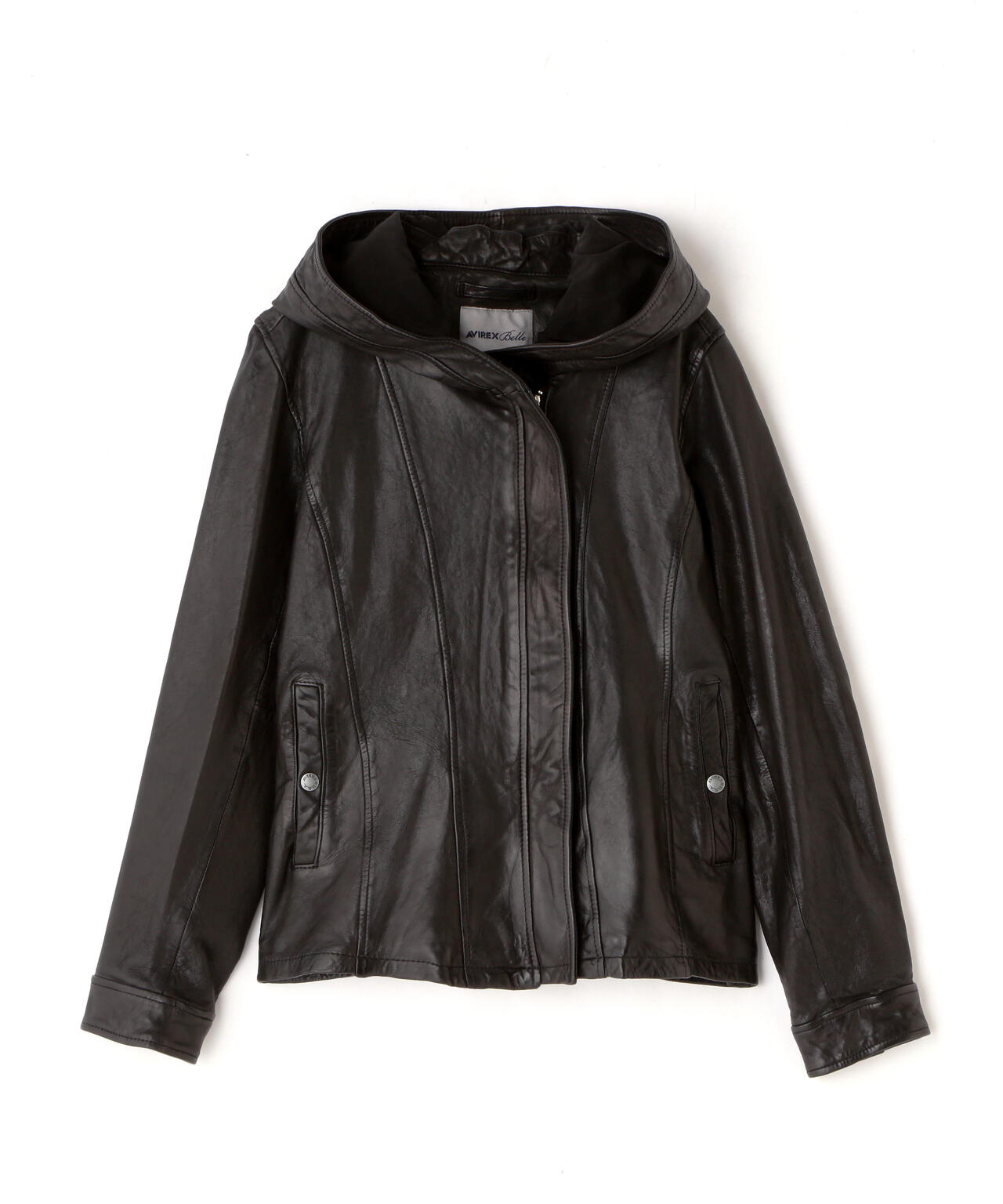 ≪直営店限定≫HOODIE LEATHER RIDERS JACKET/ フーディーレザー 