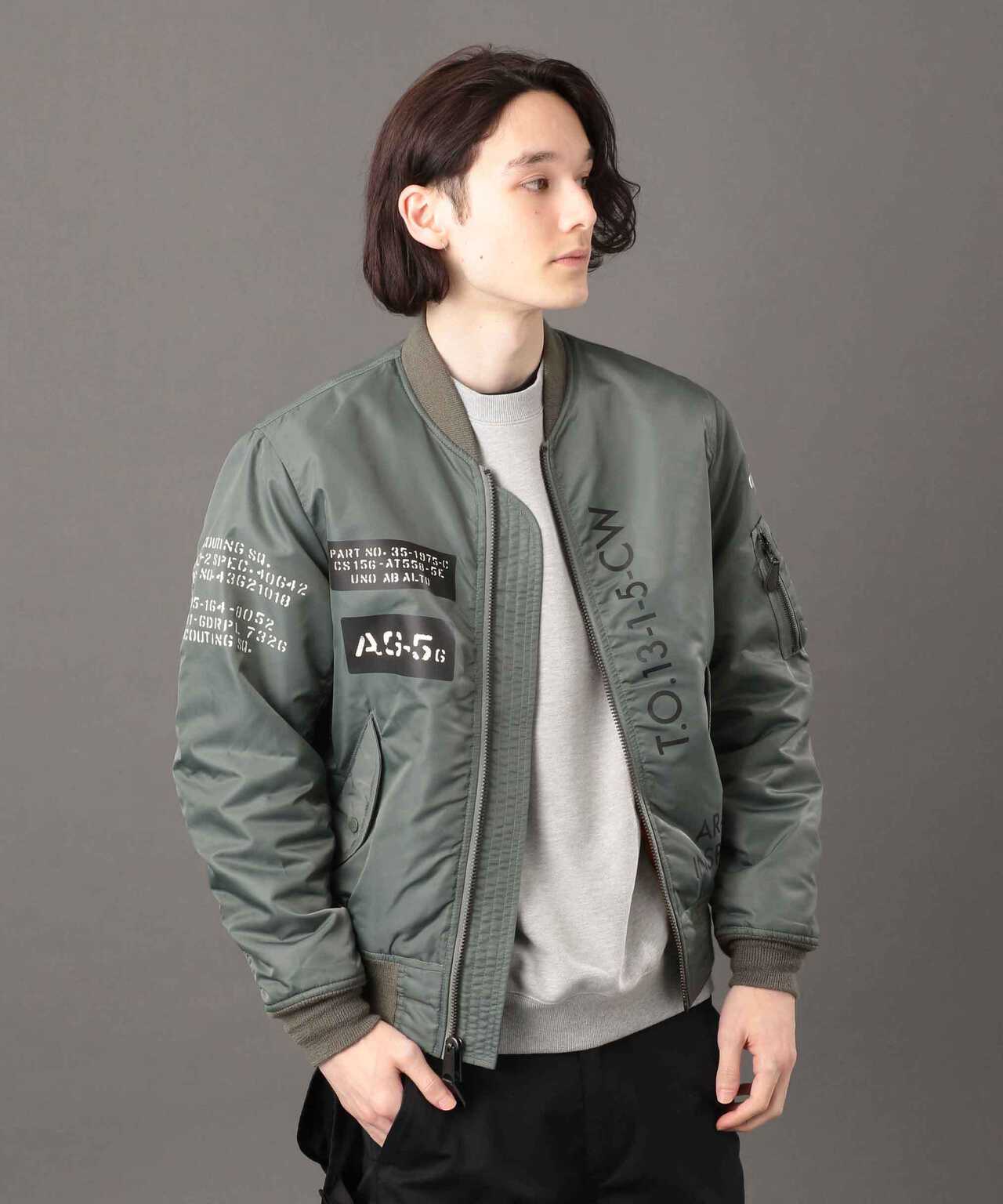 REBUILD COLLECTION》MA-1 ステンシル / MA-1 STENCIL | AVIREX 