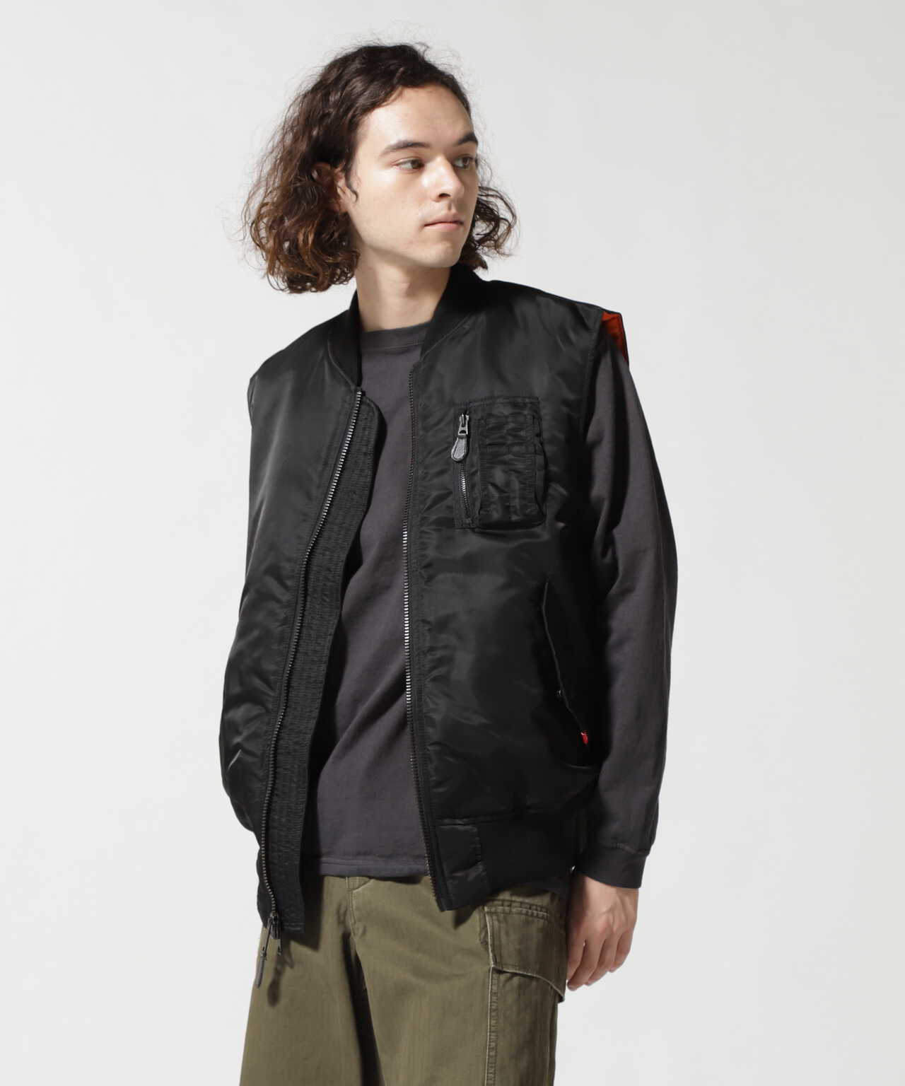 《WEB&DEPOT限定》MA-1 ベスト/MA-1 VEST