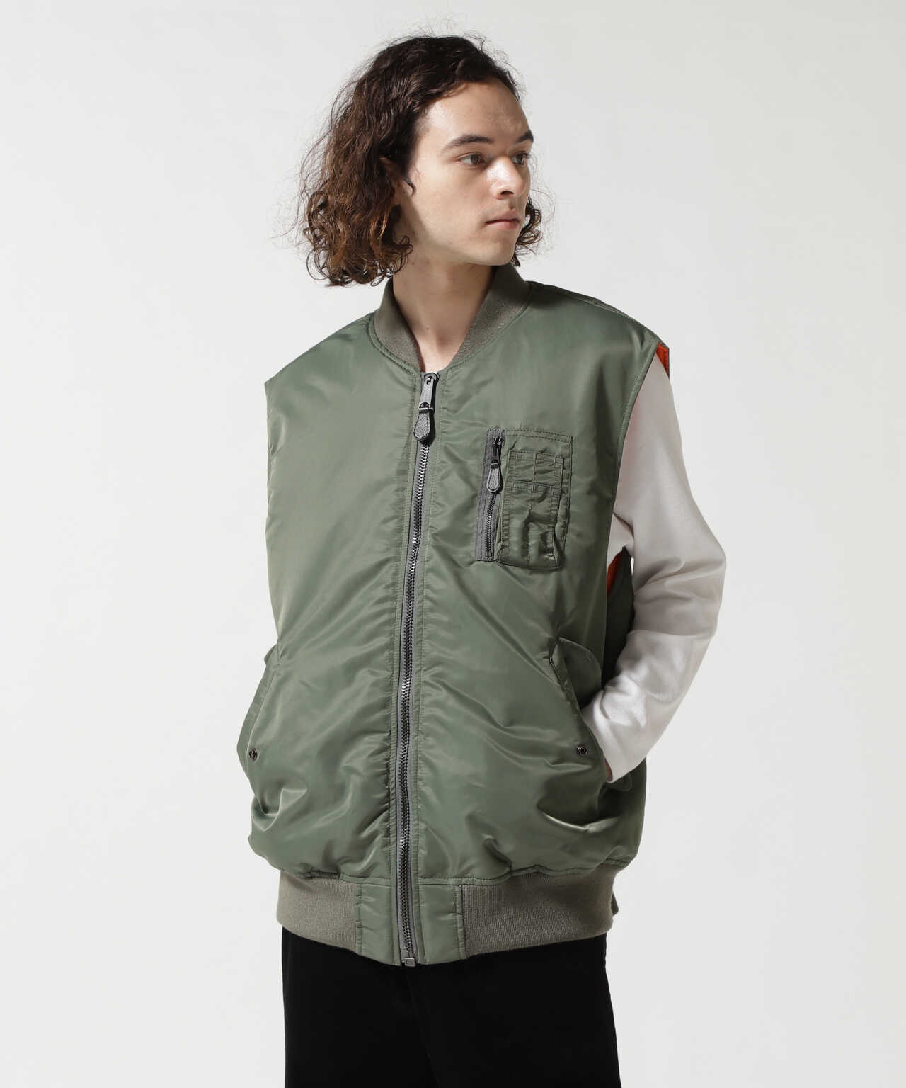 《WEB&DEPOT限定》MA-1 ベスト/MA-1 VEST