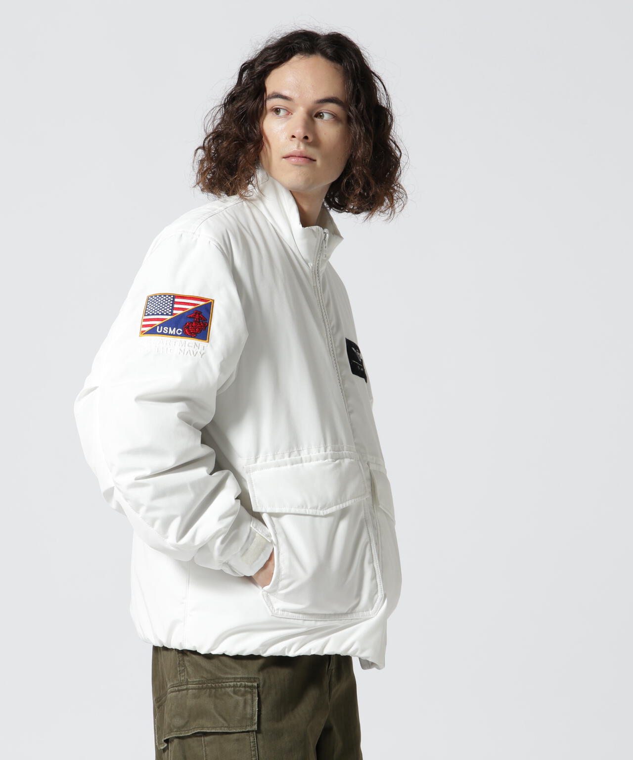 アヴィレックス USMC UTILITY PADDING JACKET/USMC ユーティリティーパディング ジャケット レディース S 