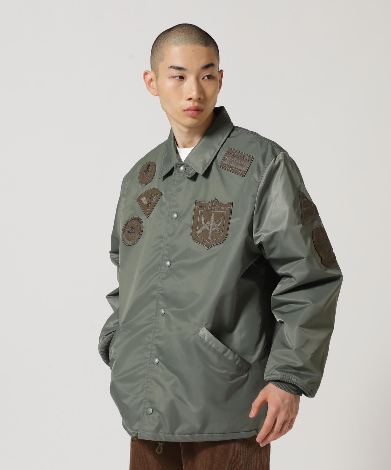 Coach 2024 jacket army