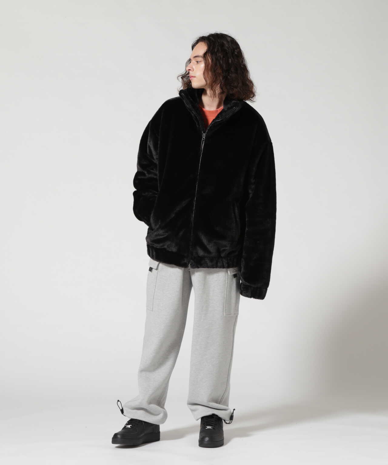 直営店限定》A-STAR ECO FUR JACKET / Aスター エコ ファー ジャケット