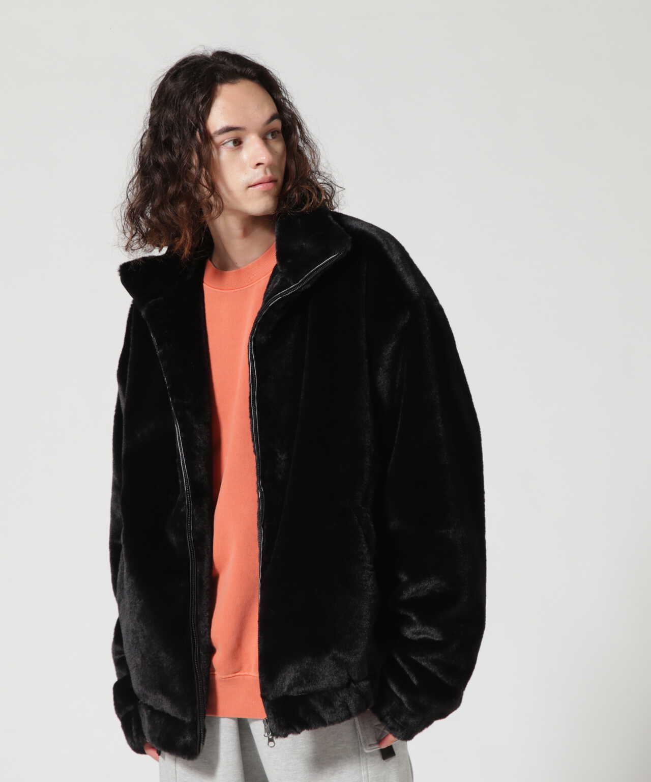 直営店限定》A-STAR ECO FUR JACKET / Aスター エコ ファー ジャケット