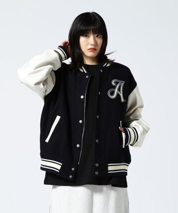 ≪WEB&DEPOT限定≫WOOL MOSSA STADIUM JACKET/ ウールモッサ スタジアムジャケット