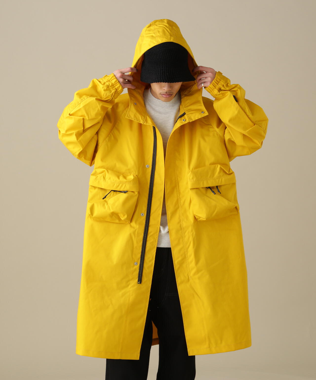 WEB&DEPOT限定》CORDURA HOODED COAT / コーデュラ フーデッド コート ...