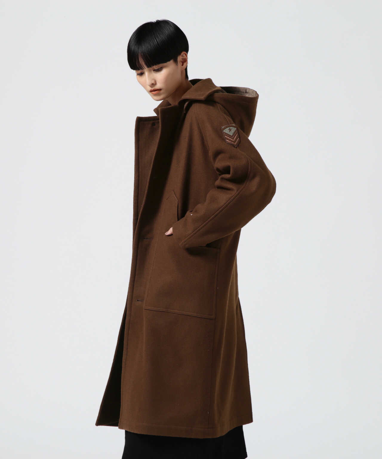 ITALY NAVY LONG COAT/ イタリーネイビーロングコート | AVIREX ...