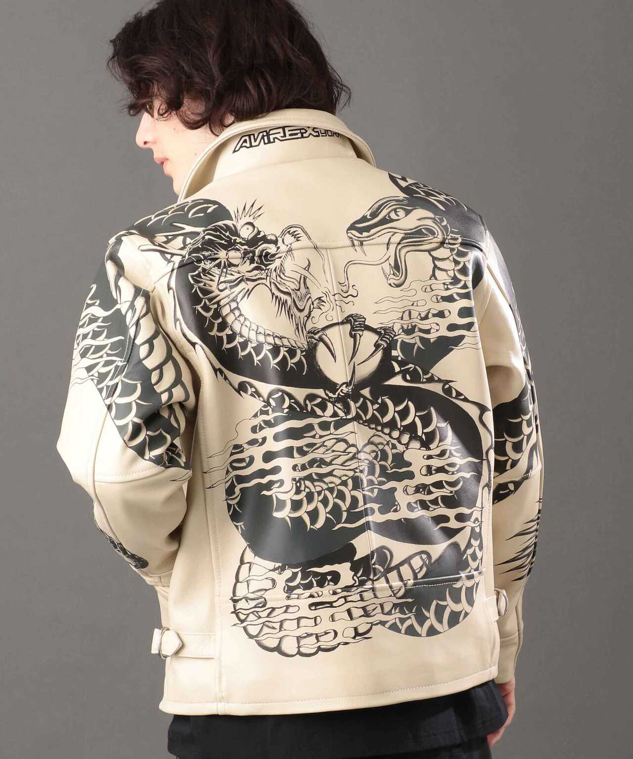 REBUILD COLLECTION》 DRAGON&SNAKE TRACKER JACKET | AVIREX 