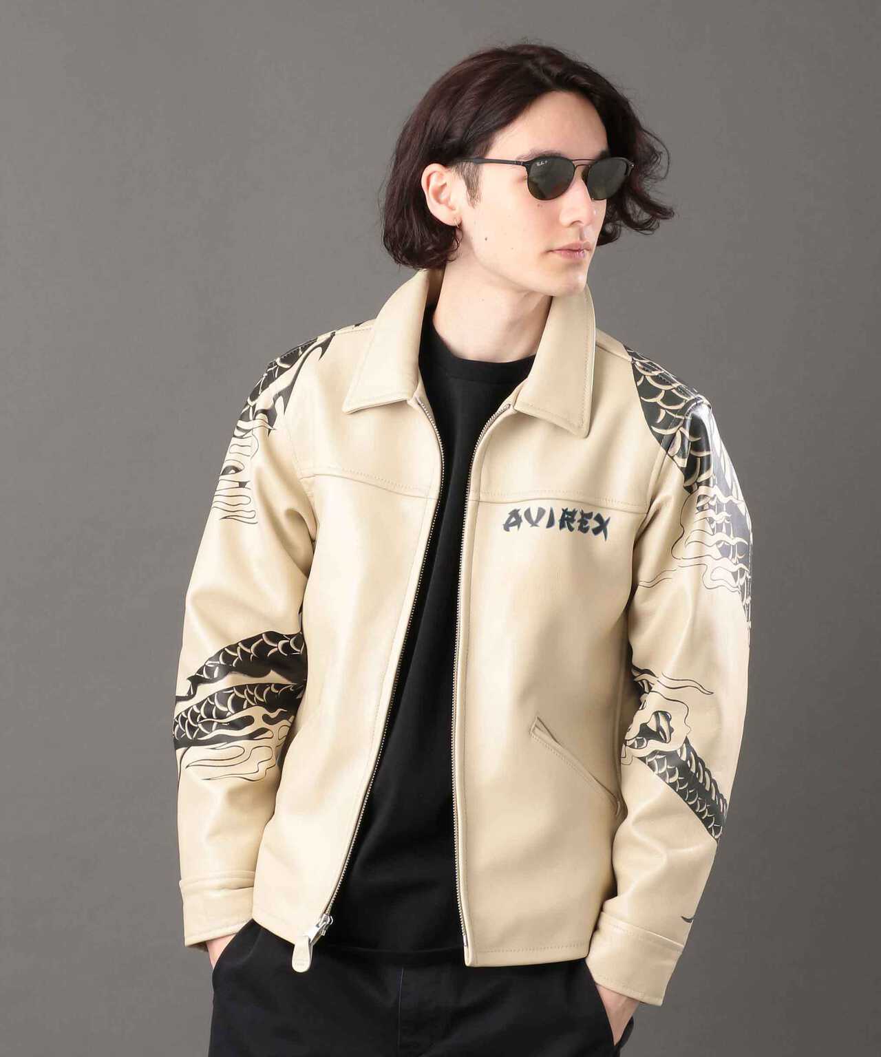 REBUILD COLLECTION》 DRAGON&SNAKE TRACKER JACKET | AVIREX 