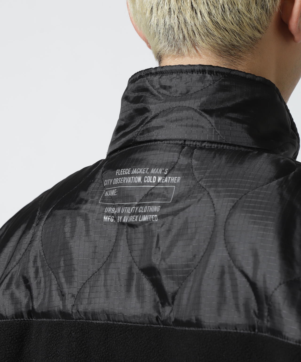キルト コンビ フリース / QUILT COMBI FLEECE JACKET