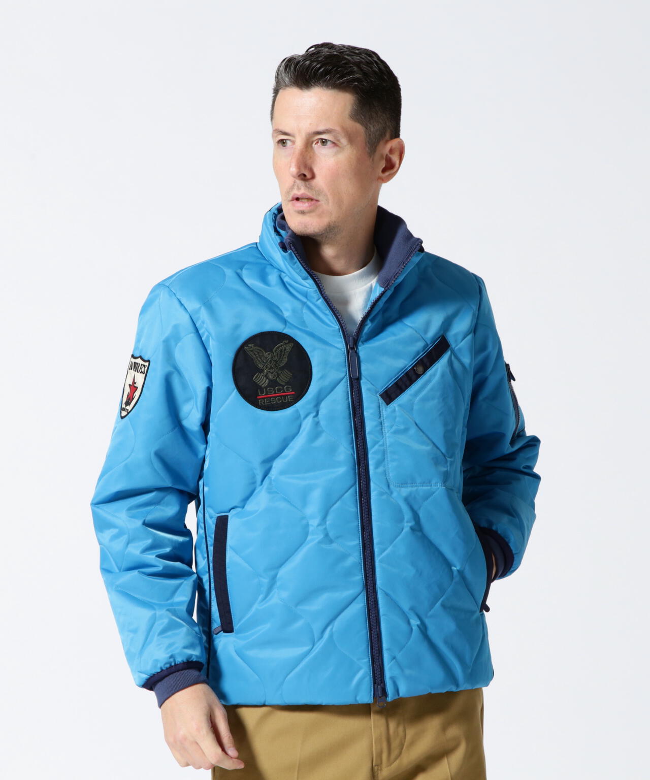 WEB&DEPOT限定》USCG PADDING JACKET / USCG パディング-